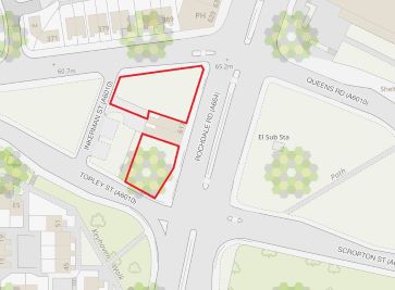 Property for Auction in North West - Land at 605-613 (odd) and 619-627 (odd), Rochdale Road, Manchester, Greater Manchester M40 7XH