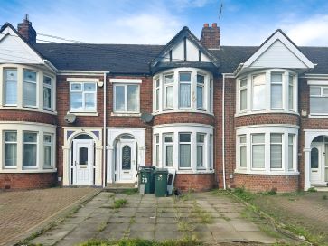 Property for Auction in Coventry & Warwickshire - 20 Dudley Street, Bell Green, Coventry, West Midlands CV6 7EF