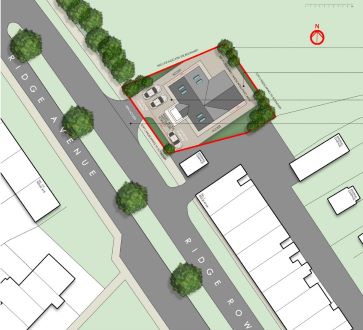 Property for Auction in North West - Plot of Land adj. 1 Ridge Row, Burnley, Lancashire BB10 3JE