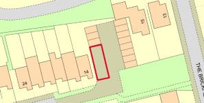 Property for Auction in London - Land Adjacent to, 14 Trapstyle Road, Ware, Hertfordshire, SG12 0BB