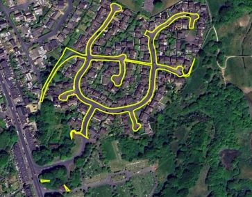 Property for Auction in North West - Land on the East Side of Cemetery Road, Key View & Jacks Key Drive, Darwen, Lancashire BB3 2JG