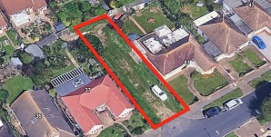 Property for Auction in London - Plot 2, Part of Land Adjacent to 26 Pluckley Gardens, Cliftonville, Margate, Kent, CT9 3EP