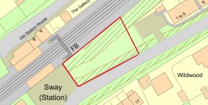 Property for Auction in London - Land Adjacent to 1 Smythe Gardens Station Road, Sway, Lymington, Hampshire, SO41 6BF