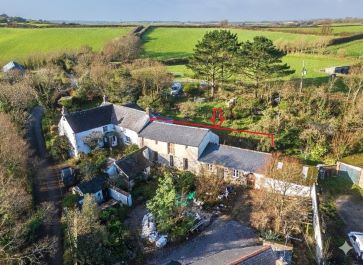 Property for Auction in South West - The Grooms Flat & Farriers Den, Treglossick, St. Keverne, Helston, Cornwall TR12 6PS