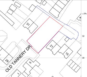Property for Auction in Leicestershire - Land Between 21 and 29, Old Tannery Drive, Sileby, Leicestershire LE12 7UP