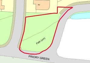 Property for Auction in London - Land Adjacent to 2 Chestnut Manor Close, Staines-upon-Thames, Middlesex, TW18 1AQ