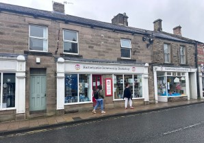 Property for Auction in London - The Haltwhistle Bookshop, The Salon, and First Floor Flat at 1 and 1A Westgate, Haltwhistle, Northumberland, NE49 9AF