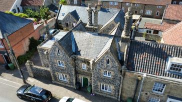 Property for Auction in East Anglia - Gothic House, Flats 1 & 2 , 12 Old Market Street, Thetford, Norfolk IP24 2EQ