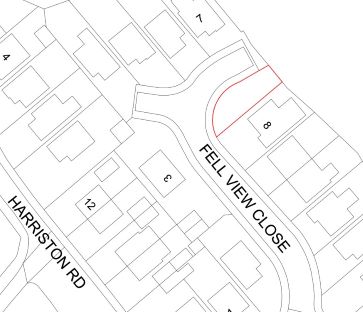 Property for Auction in North West - Land adj 8 Fell View Cl, Aspatria, Wigton, Cumbria CA7 3BF